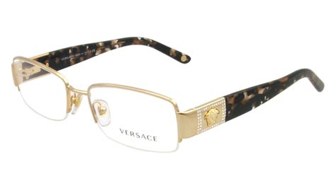 versace eyeglasses gold frame women's.